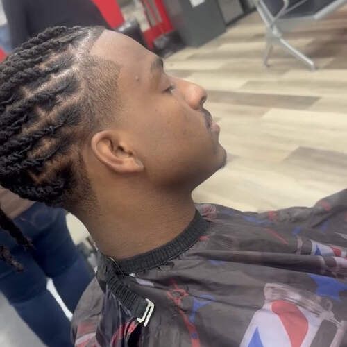 Braids at Alfred's Barbershop